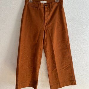 Madewell Emmett Wide Leg Crop Pants